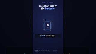 Create an Empty File Instantly in Linux with touch