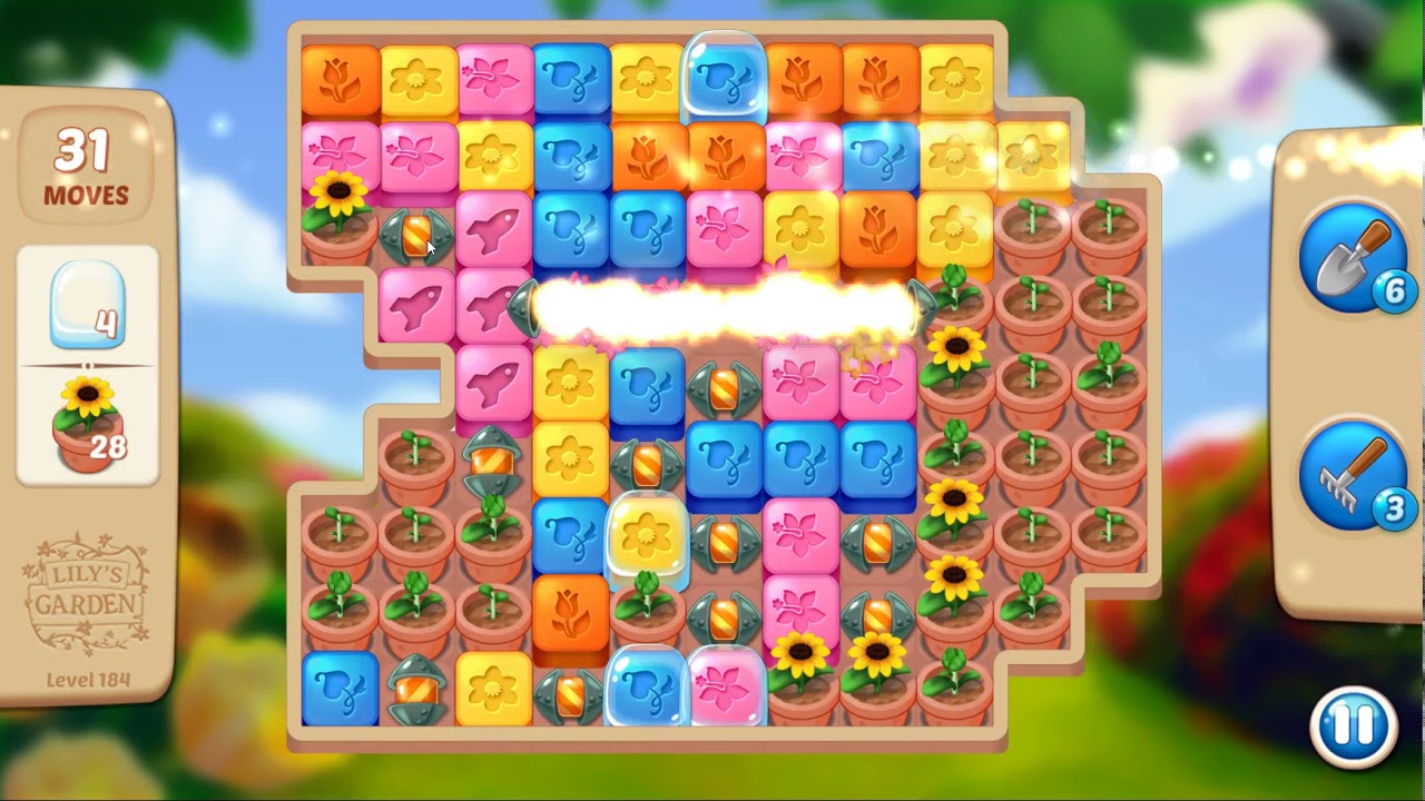 Lilys Garden головоломка с золотом и камнями. Lilys Garden головоломка с золотом иткамнями. Как пройти уровень 77 в игре Lilis Garden.