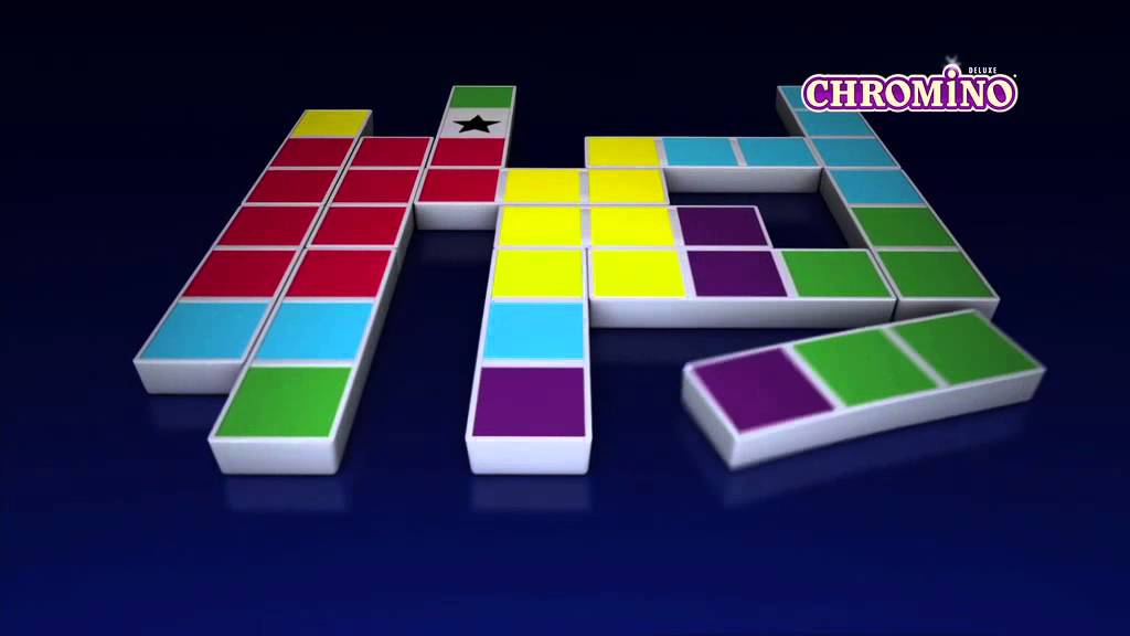 CHROMINO DELUXE. Jouez en famille au dominos de couleur.