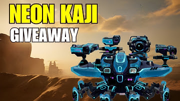 War Robots New Neon Kaji Giveaway #WarRobots