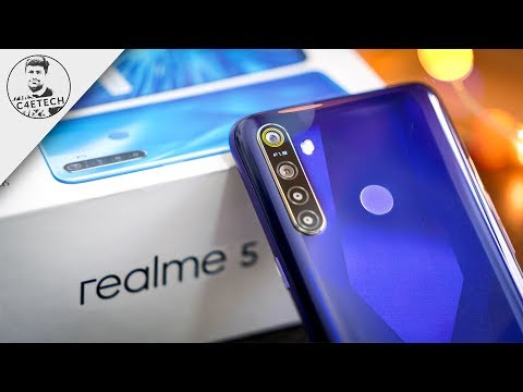 Realme 5 (Quad Cam | 5000 mAh | 10k) - Unboxing & Detailed Hands On Review!