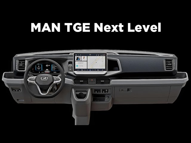 New MAN TGE Next Level (2024)! The most advanced interior in its