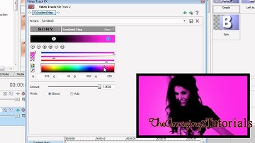 Sony Vegas | Coloring #11 (requested + Gradient Map)