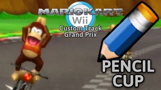 Mario Kart Wii Custom Track Grand Prix Part 32 | Pencil Cup