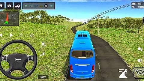 Bus driving simulator games for Android gaming video 2025 offroad bus game 2025 best game part 40