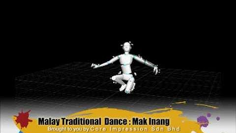 Mak inang : Malay Traditional Dance (Motion Capture)
