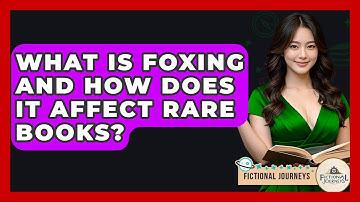 What Is Foxing And How Does It Affect Rare Books? - Fictional Journeys