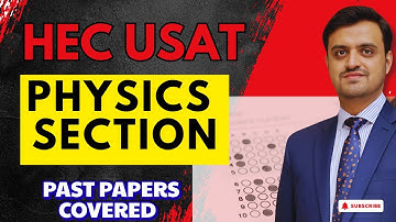 HEC USAT 2025 | Physics Section Complete Preparation | Most Repeated Past Papers MCQs | USAT Test