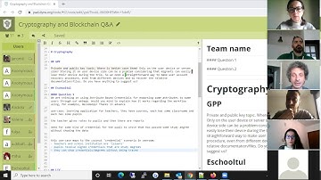 Workshop: advanced cryptography and blockchain