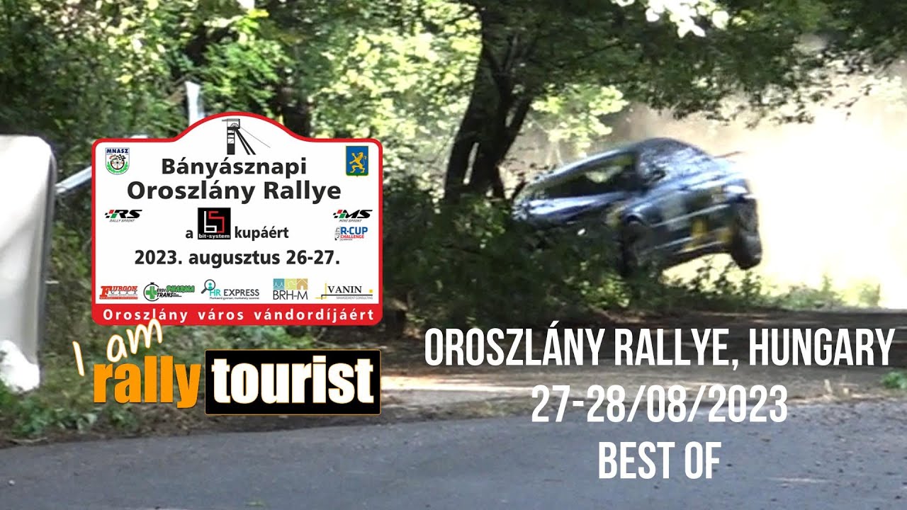 2023 OROSZLÁNY RALLYE, HUNGARY/26-27/08/2023/ CRASH, SHOW, ON THE LIMIT/ TOUR 25