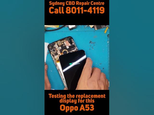 Very much a fixable phone! [OPPO A53] | Sydney CBD Repair Centre