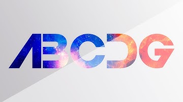 Awesome Text Effects in Photoshop - Galaxy