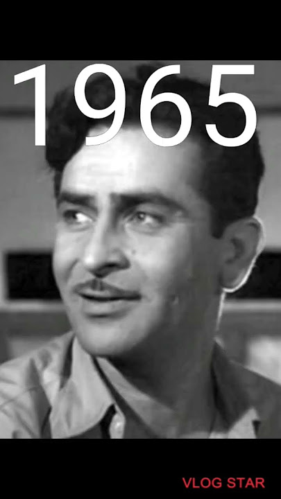 Raj Kapoor over the years 1930-1988 evolution #shorts