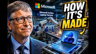 Inside Microsoft Factory: How Surface Laptops Are Made (Step-by-Step)