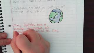 Folktales Anchor Chart