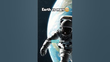 Earth vs mars🤯 (more beneficial for humans?) #earth #mars #shortsfeed #space #shorts #earthsystem