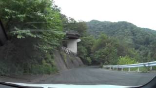 八方ヶ原から塩原温泉郷へダウンヒル