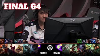 GEN vs BLG  Game 4 | Grand Finals LoL MSI 2024 | Bilibili Gaming vs Gen.G G4 full game