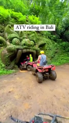 🇮🇩Let’s go! Bali in Indonesia! ATV riding 🏎️ I love adventure!