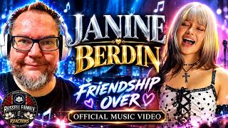 Janine Berdin - Friendship Over (Official Music Video) Reaction!!