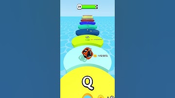 AZ Run - 2048 ABC Runner 🎱 28 Level Gameplay Walkthrough | Best Android, iOS Games #shorts