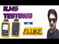 How to Test Ethernet Network Cable Using Fluke Network Tester in URDU/HINDI