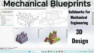SolidWorks 3D Design for Mechanical Engineering | Step-by-Step 3D Modeling Tutorial