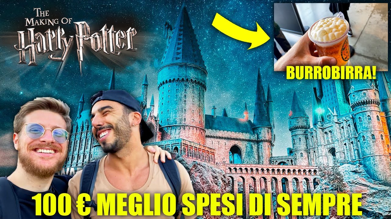 TOUR COMPLETO HARRY POTTER STUDIOS di LONDRA - CI UBRIACHIAMO CON LA BURROBIRRA! (100€ SPESI BENE)