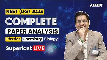 🔴 NEET-UG 2023 Complete Paper Analysis by BM Sir | Important for every #NEET Aspirants #neet2023
