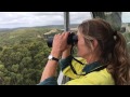 Fire Lookout Observer Liza at Peter's Hill Tower