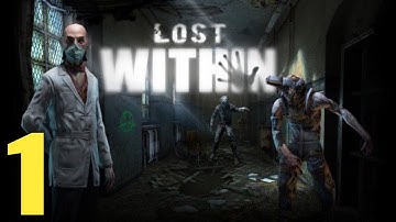 Horror game ( IOS Android game) Lost within gameplay walkthrough part 1 | ព្រឺសម្បុរណាស់