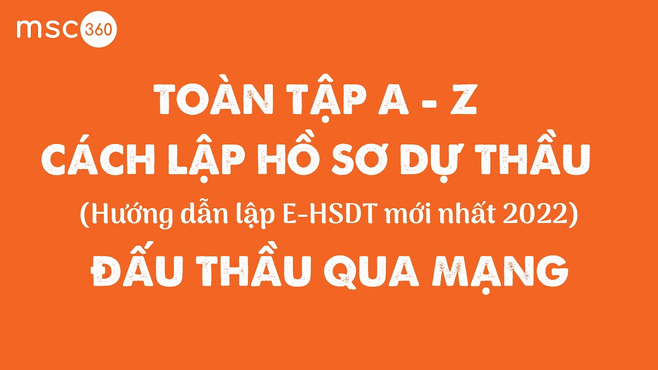 [Đấu thầu] Hướng dẫn lập hồ sơ dự thầu qua mạng | Hướng dẫn đấu thầu qua mạng 2022 | Chứng thư số