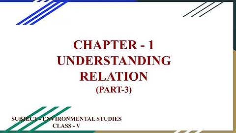 Class 5: Ch-1 Understanding Relations (part-3)