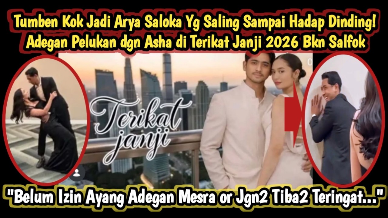 TUMBEN Arya Saloka Salting Sampai Hadap Dinding! Adegan Pelukan Sinetron Terikat Janji 2026 Disorot