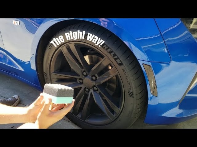 Chemical Guys - Pro Tip❗ Apply your tire shine with a