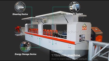 High speed light steel keel forming machine 100 m/min|Stud and track roll forming machine