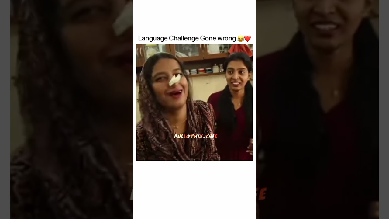 Language Challenge Gone Wrong 🤣🤣 