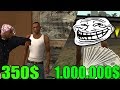 КАК ЗАРАБОТАТЬ В НАЧАЛЕ ИГРЫ 1.000.000$ В GTA SA!!!