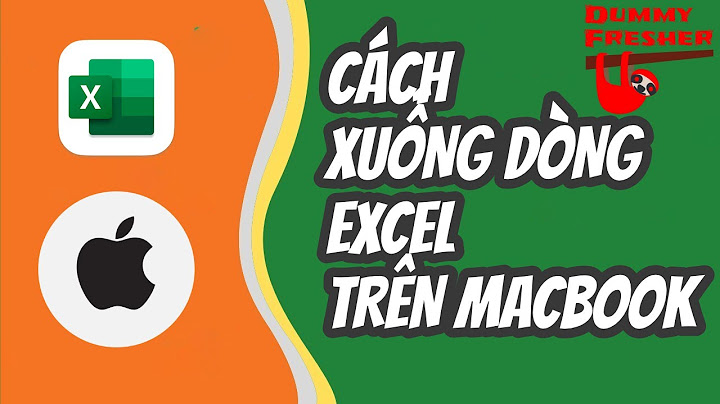 Hướng dẫn sử dụng excel trên macbook