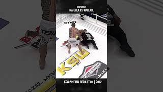 Fastest Materla's win! Just 21 seconds KO #onthisday #ksw #mma