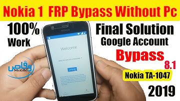 Nokia 1 TA-1047 Frp bypass Without Pc 2019 | Nokia 1 Android 8.1 Google Account Bypass  waqas mobile