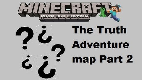 MineCraft xbox 360 edition: The Truth adventure map - Part 2 (Final)