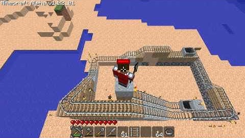 yet another Minecraft infinite minecart loop