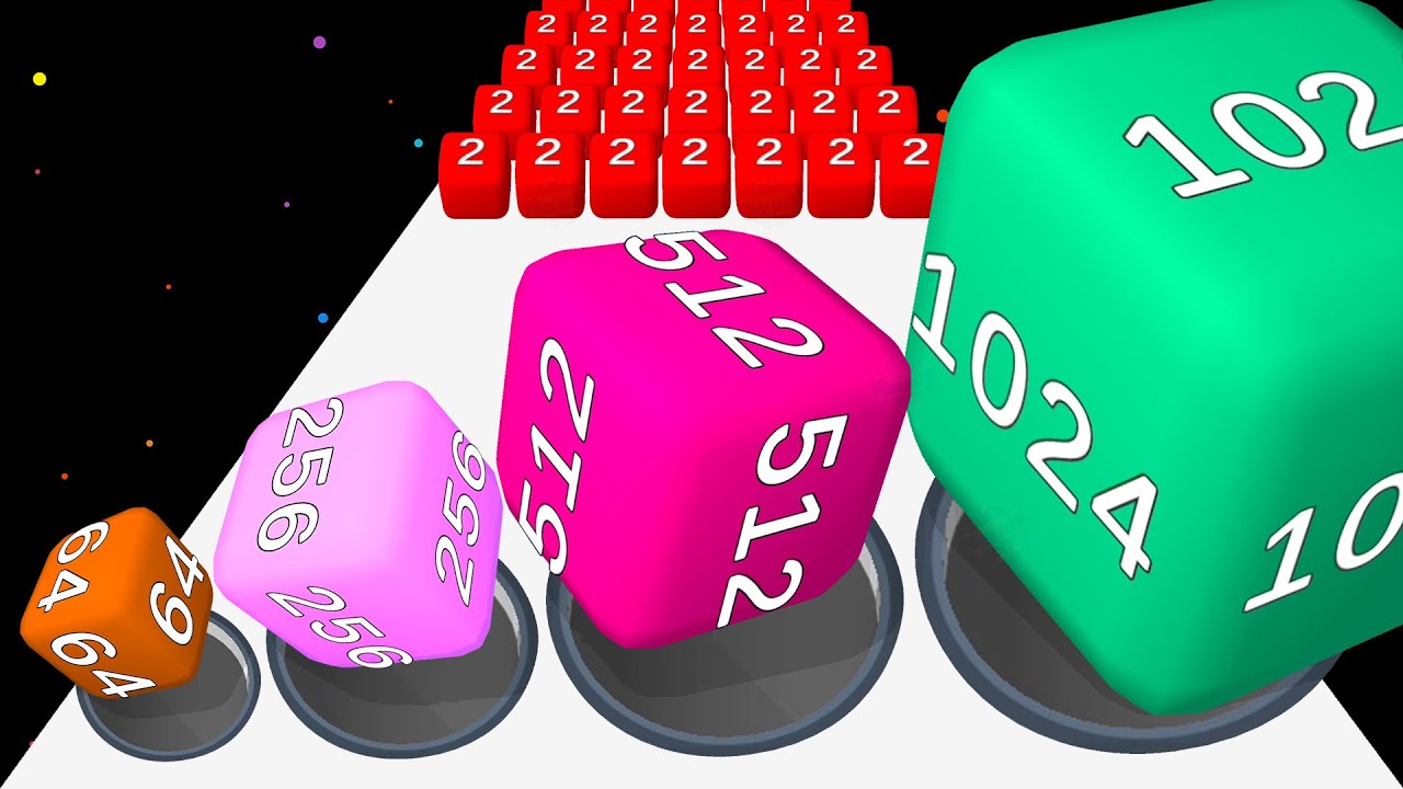 2048 HOLE - ASMR Gameplay [Black Hole Games] 4096