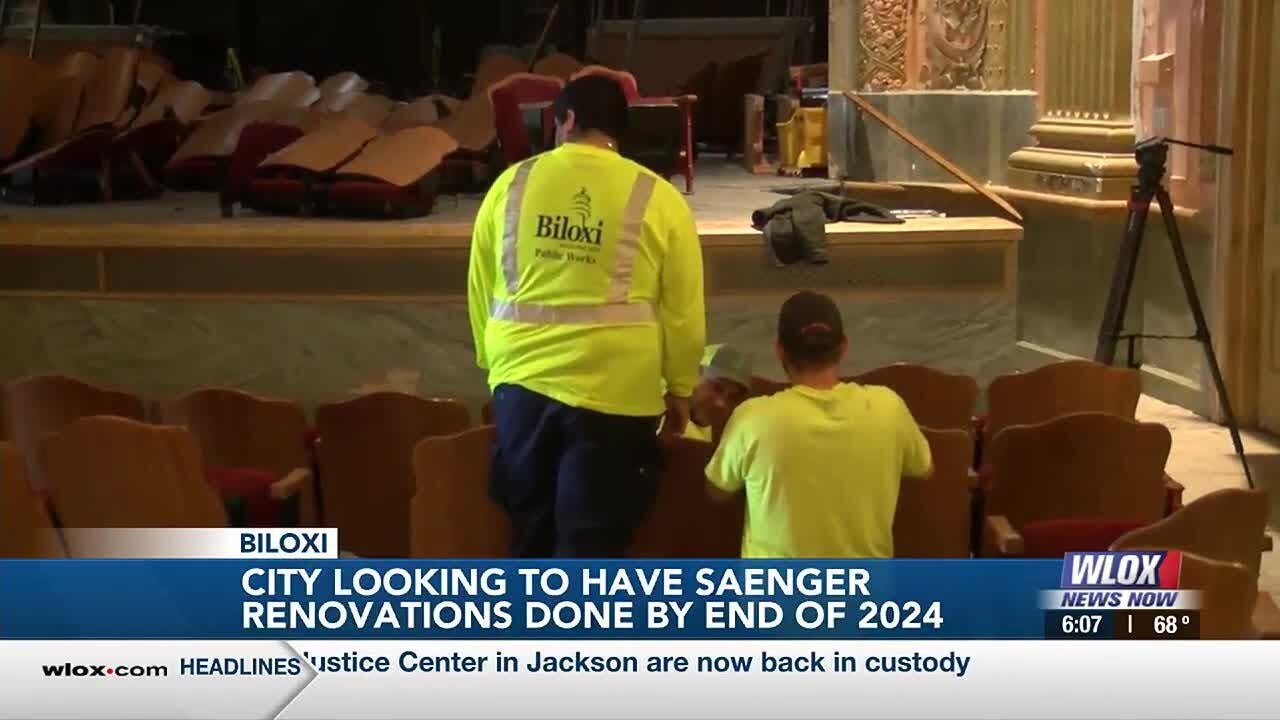 City leaders optimistic Biloxi Saenger Theatre reopens late this year