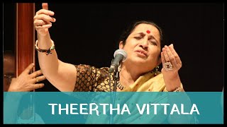 Theertha Vittala by Padmashri Awardee Sangita Kalanidhi Smt. Aruna Sairam at Rang Abhang concert