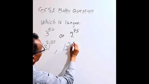 Which is Larger:  3^50 or 2^75 ?