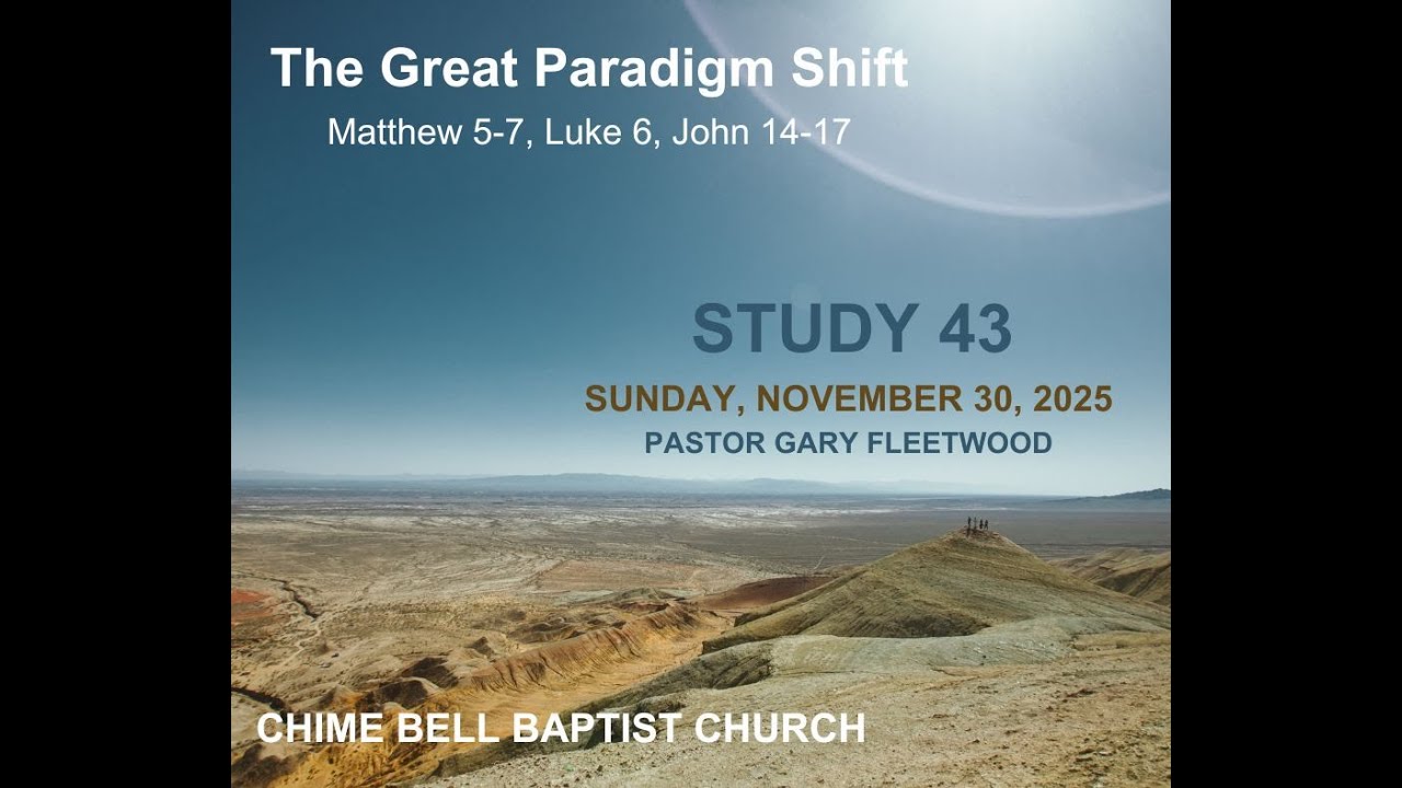 Study 43 - The Great Paradigm Shift - YouTube