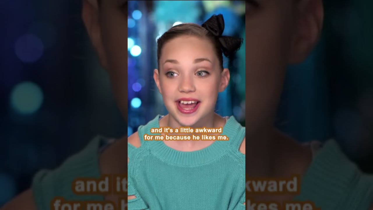 Maddie Is Nervous For Her KISS With Gino Dance Moms Shorts