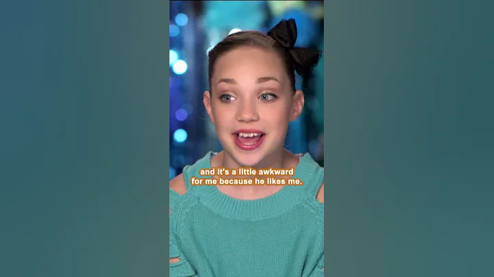 Maddie Is Nervous for Her KISS With Gino! 😅 | Dance Moms | #shorts
